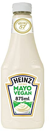 VEGAN MAYO HEINZ VEGAN MAYO BOTTLE 875 ML MAIONESE VEGAN SALAD