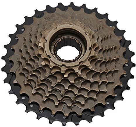 Alomejor Fahrrad Freilauf Gewinde Stahl 9 Gang 13-32T Freilauf Gang Schwungrad Fahrrad Freilauf Teile Fahrrad Kassette Fit
