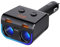 180W USB C Auto Ladegerät Zigarettenanzünder Verteiler Adapter Splitter Typ C KFZ Ladegerät 2 Fach, 12v USB Steckdose mit LED Voltmeter Schalter Dual USB +PD Port für Handy Tablet GPS Dash Kamera