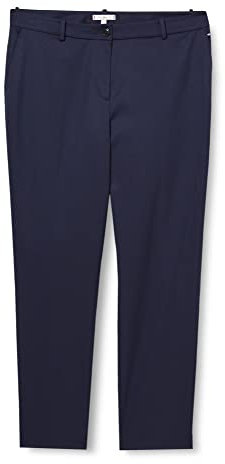 Tommy Hilfiger Core Suiting Hailey Slim Pant WW0WW37422 Pantaloni in Tessuto, Blu (Desert Sky), 44W Donna