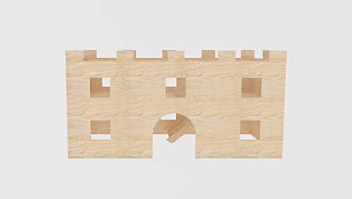 Generiq Hamster's Citadel Playhouse Wooden Shelter Hideout play house exercise small animal house