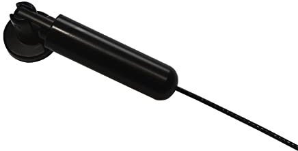 GARDINIA Race Kit de Tension de Câble pour Rideaux, Voilages, pour Montage Mural ou en Niche, Longueur : 5 m, Tous Les Accessoires de Fixation Inclus, Métal, Noir Mat