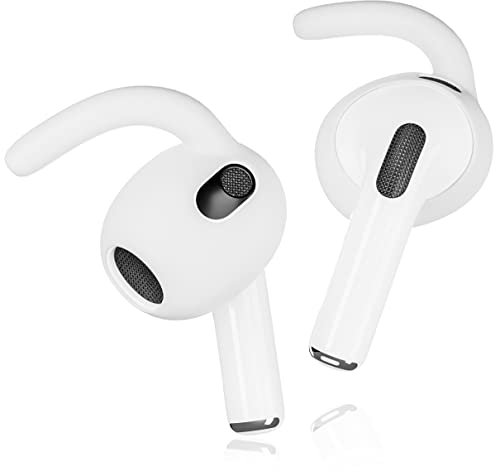 Okuli 4 x Silicona Gomas Auriculares Ganchos Puntas de Repuesto para Apple AirPods (3rd Gen) Auriculares