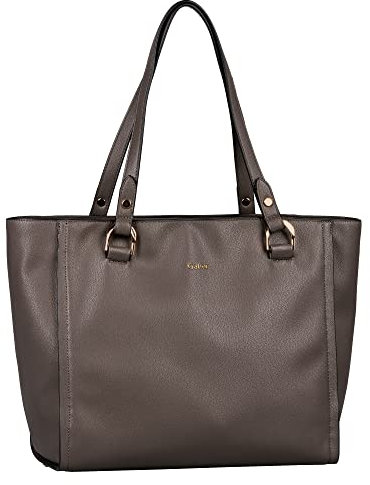 Gabor bags Malin Damen Shopper Umhängetasche Reißverschluss Groß Beige
