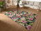 Hanse Home Tropical Feeling In- & Outdoor Teppich – Flachgewebe Jungel Blumen Flower Florales Design, ÖKO-TEX Wetterfest & UV-beständig für Balkon, Terrasse, Garten, Wohnzimmer – Bunt, 160x235cm