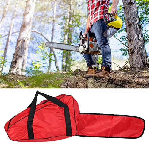 Chainsaw Carrying Bag, Chain Saw Holder Bag Oxford Fabric Portable Chainsaw Carrying Bag Storage Case for 12in 14in 16in Chain Saw