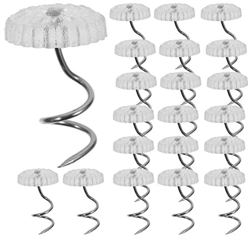 STOBOK 200stücke Spirale Stitching Pin Mit Farbigem Kopf Für Näharbeiten Dekorative Nähnadel Nähwerkzeuge Quiltnadeln Stoffnadeln Nähzubehör Hochwertiges Material Rostet Nicht Leicht Zum