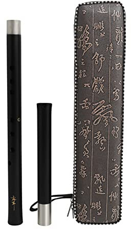 Chinesische Bambusflöte Xiao, 2 Abschnitte, 8-Loch-Flöte, Holzblasinstrument, traditionelle Musikinstrumente, leicht zu tragen, 8-Loch-Flöte