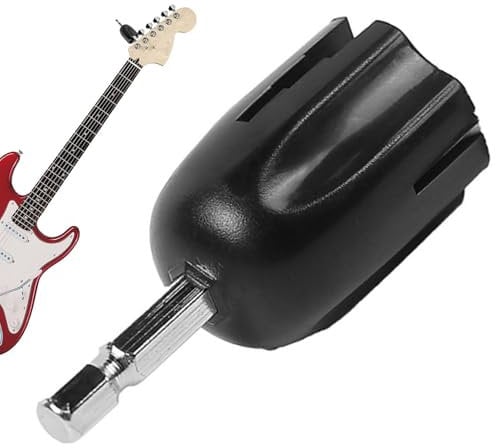Ahuuen Coupe-cordes et tire-chevilles - Accordeur automatique pour guitare - Manivelle de cordes de guitare pratique - Outil de guitare Peg String Winder Compact pour guitare acoustique, guitare