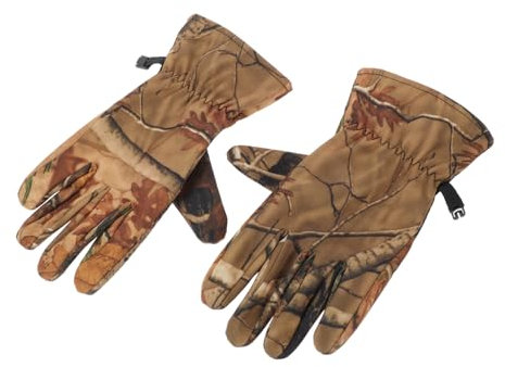 MUSISALY Herbst/Winter Camo Jagdhandschuhe wasserdichte Gefütterte Handschuhe Für Outdoor Aktivitäten Camouflage Design Ideal Für Jagd Fotografie Und Freizeit Der Natur