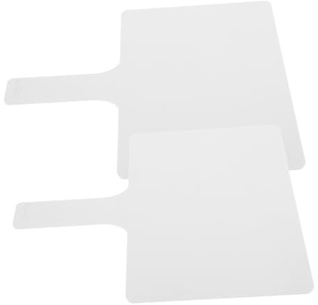 BCOATH 2 Stück Memo-Boards mit Trocken Abwischbarem Griff für Antworttafeln für Schüler Whiteboards für Den Unterricht Im Klassenzimmer Memoboards