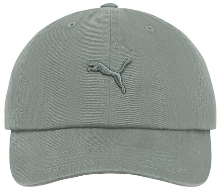 Puma Damen Baseballkappe Tonal Jumpcat Washed Cotton Twill Adjustable Baseball Cap