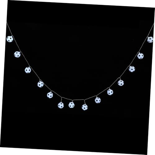 Alipis Fußball Led Lichterkette Lampen Batteriebetrieb Dekorative Lichter Für Partys Sportevents Besondere Anlässe Gemütliche Atmosphäre Für Schlafzimmer Wohnräume