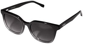 Purelei® Sonnenbrille Damen – Rechteckige Sonnenbrille grau Ombre – UV400 Schutz – stylischer Alltagslook – inkl. Etui – Into the Blue – Acetat-Rahmen – Sommer Accessoire