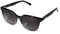 Purelei® Sonnenbrille Damen – Rechteckige Sonnenbrille grau Ombre – UV400 Schutz – stylischer Alltagslook – inkl. Etui – Into the Blue – Acetat-Rahmen – Sommer Accessoire