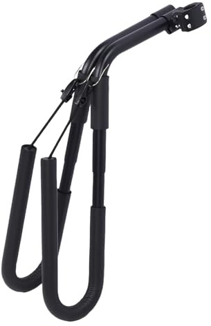Fockety Surfbrett Fahrradhalterung, verstellbare, rutschfeste Longboard Fahrradhalterung für Surfbretter bis 2,44 m, Paddleboards, Schnellspanner, Surfbretthalter für Bodyboards, Boogie