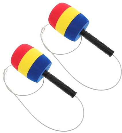 BCOATH 2pcs Soft Mallet for Whack Moles Hammer Game Lightweight Padded Plastic Hammer for Birthday Parties Carnivals and Indoor Play