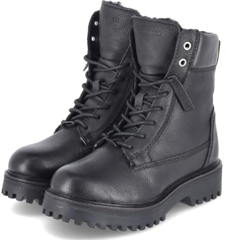 Salamander F31AUV401240-1010 Schnürstiefel Glattleder Damen in schwarz