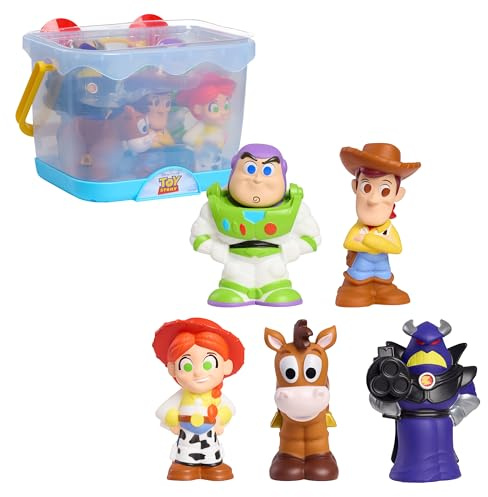 Disney Signature Collection Toy Story Bath Caddy | 6-teilig, 5 Badefiguren