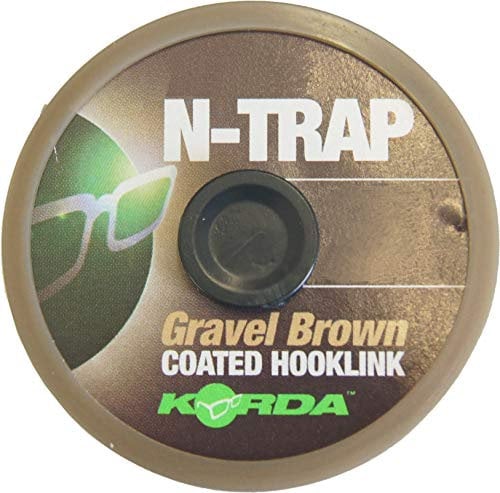 Korda N-Trap Soft 20m Vorfachschnur, Tragkraft:20lbs/9.1kg, Farbe:Gravel (Kies)