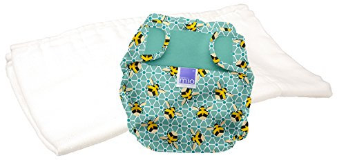 Bambino Mio, miosoft zweiteilige windel (probepackung), honigbiene, Größe 1 (<9kg)