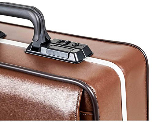 Dürasol Perfekt Arztkoffer inkl. 1 Ampullenspender, Kunstleder, braun