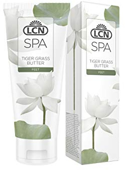 LCN SPA Tiger Grass Butter 75ml - vitalisierender Fußbalsam mit Sheabutter, reduziert Schrundenbildung