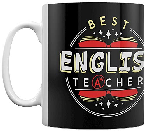 Grindstore - Taza The Best English Teacher (Talla Única) (Negro)