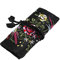 Tomaibaby Stickerei Schmuck Rolle Seide Stickerei Schmuck Tasche Rolle Schmuck Lagerung Pouch Make- Up Veranstalter Geschenk Taschen