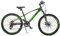 24 Zoll Alu MTB Fahrrad Leader Fox Capitan Boy 8 Gang Scheibenbremsen Schwarz Grün