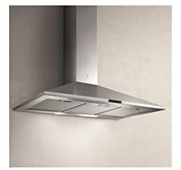 Elica campana de pared decorativa 90cm 68db 395m3/h acero inoxidable prf0091763b