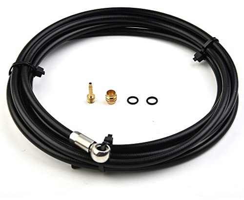 ZYNCUE Fahrrad Fahrrad 2 Meter Fahrrad Scheibenbremse Ölschlauch Bremsschlauch Kit Fit für MAGURA-MT5/MT6/MT7/MT8 & MT Trail, 1 Set
