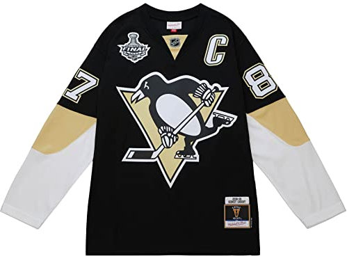 Mitchell & Ness M&N Blue Line Sidney Crosby Pittsburgh Penguins Jersey - XL