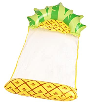 Hamac à Eau Gonflable - Hamac Flottant - Chaise Longue Gonflable de Piscine - Hamac de Piscine Flottant Chaise - 151x70cm - pour Adultes Plage Vacances Partie