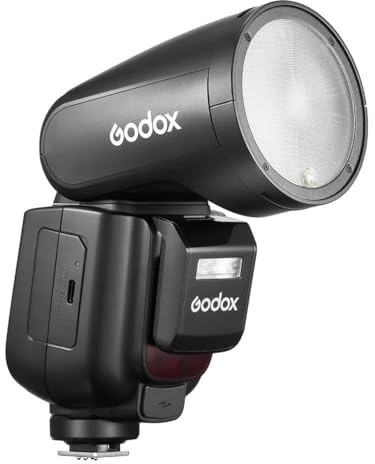 GODOX Flash Speedlite V1Pro kompatibel mit Canon | Hergestellt in Frankreich. Sichere Verpackung. Lieferung mit Rechnung inkl. MwSt.