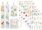 Sugeru 6 PCS Kerzentattoo (200+ Muster),Wassertransferdruck |wasserschiebefolie kerzen | Kerzenfolie | kerzenaufkleber sticker | Kerzen dekorieren | Sprüche,Happy Birthday (Aquarell Blumen I)
