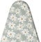 LEEWEITAS Ironing Board Covers 128x40cm, Ironing board cover top 100% cotton heat resistant, Easy to install adjustable size (Sunflower, 128 x 40cm)
