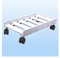 Supporto CPU Supporto CPU Carrello supporto torre for PC, staffa for radiatore CPU da pavimento, telaio scorrevole con quattro ruote bloccabili, bianco/nero Supporto CPU Carrello PC(Bianco)