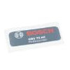 GBS 75 AE Markenplatte für Bandschleifer GBS 75AE und andere Bosch Modelle – 2601112057