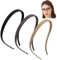 Mrltau 3 Stück Haarband, Haarreif Sonnenbrille, Schwerlos Haarreifen Damen, Rutschfestes Stirnband, Haarreif Mit Klammern, Clip Headband, Invisibobble Haarreif