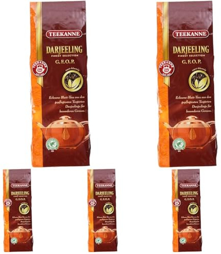 Teekanne Darjeeling - 250 g (Packung mit 5)