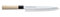3 Claveles CUCHILLO DE ACERO INOXIDABLE CON MANGO DE MADERA DE ARCENIPON YANAGIBA 24 cm 3C