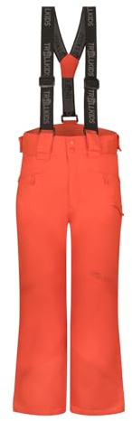 Trollkids Kids Kongsberg Ski Pant | Warm, wasserdicht mit verstellbaren Trägern, Taschen und Gamaschen. Umweltfreundlich, robust, ideal für die Piste.