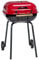 MECO Americana The Swinger with an Adjustable six-Position Cooking Grid in red