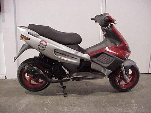 POT SCOOT LEOVINCE TT POUR PIAGGIO 50 ZIP 2T 1999 A 2008 - TYPHOON 1994 A 2011 (REF 4064)