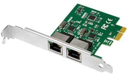 LogiLink 2-Port Gigabit LAN PCI-Express Karte