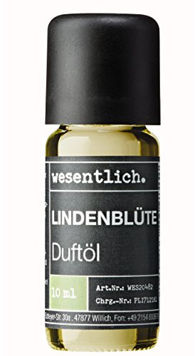 wesentlich. Duftöl Lindenblüte 10ml - feiner Duft für Diffuser und Lampe - als Raumduft oder zur Kerzenherstellung - pure Premium Öle aus Deutschland