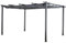 Happy Garden Pergola autoportante 3 × 4m Cassis Grise - Structure Aluminium