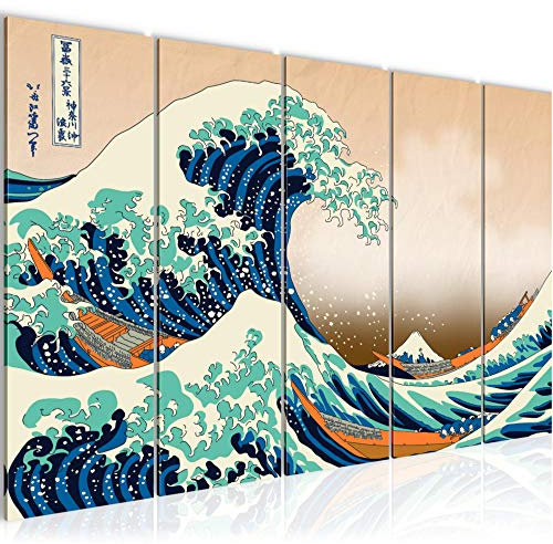Runa Art Bild Anime Wandbilder auf Vlies Leinwand 5 Teilig Wanddekoration Wohnzimmer 035156a