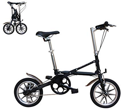 TYXTYX klappräder 14 Zoll, Fahrrad Faltrad leicht, Cityräder für Damen & Herren, Klappräder Mountainbike, Nabenschaltung klappräder für Erwachsene
